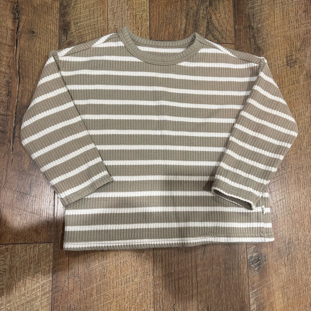 Kids Easy-Peasy Organic Cotton Striped Top